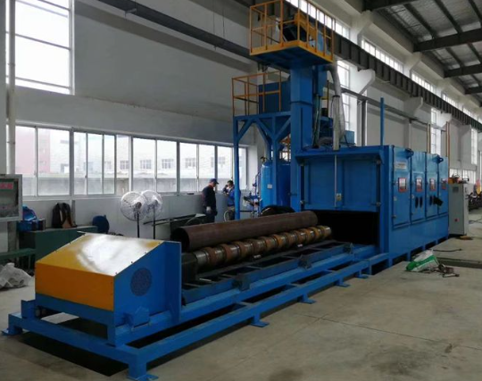 泰州喷砂机在管道除锈中的现场施工应用